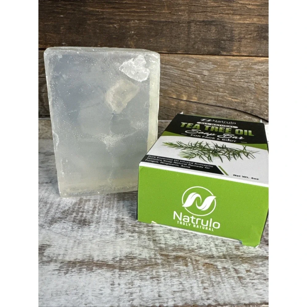 Natrulo Tea Tree Oil Soap Bar Face‎ & Body 4oz | MSRP = $13